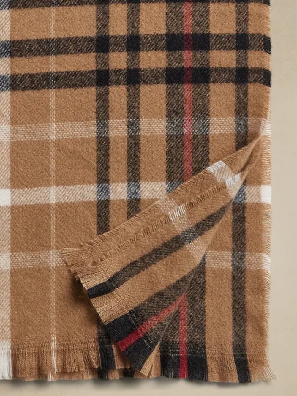 Banana Republic Camel Cozy Scarf/NWOT